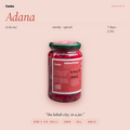 Jar of Canbo Adana Kraut, raw unpasteurised sauerkraut with bird's eye chilli, cumin and dill