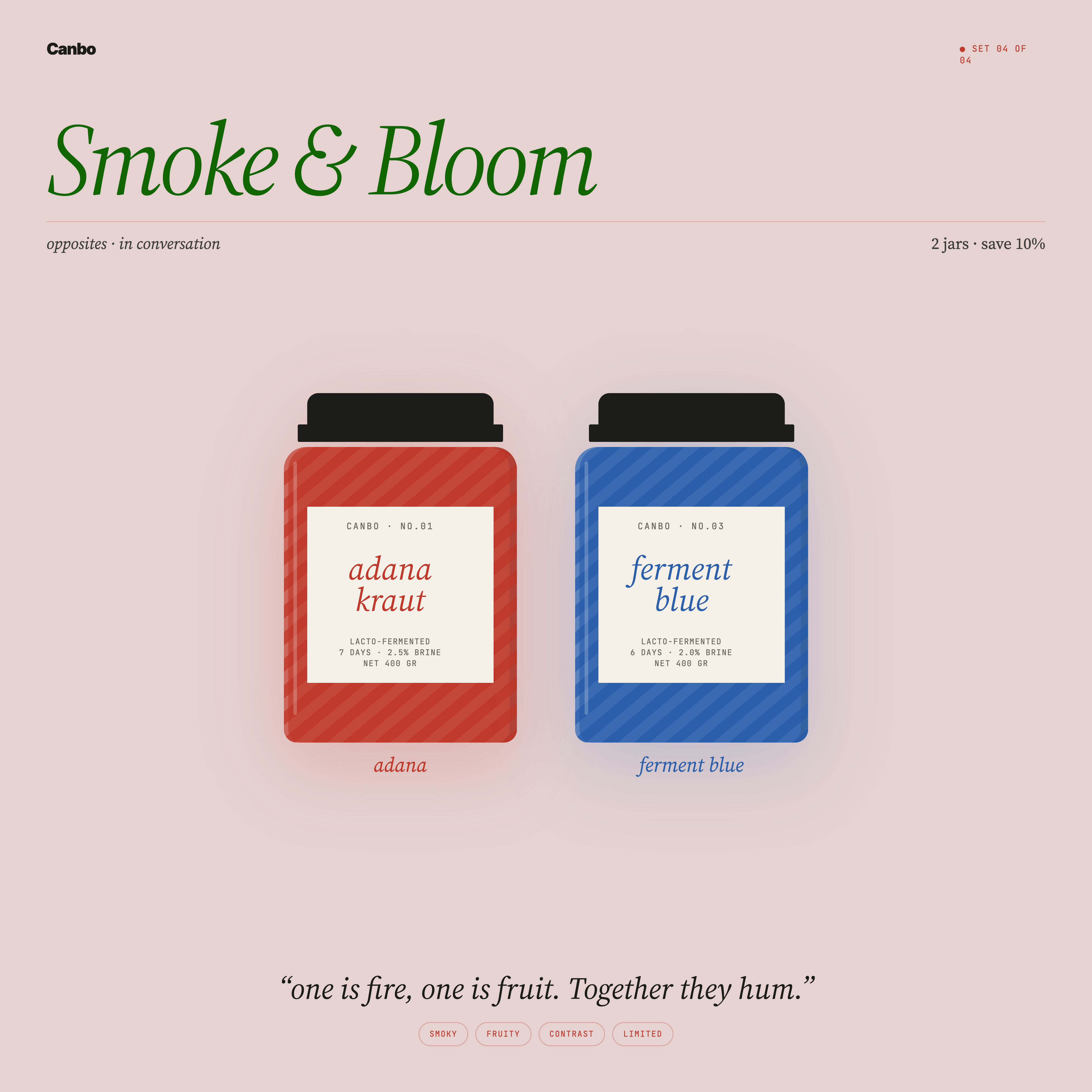 Smoke & Bloom — Bundle (2 Jars)
