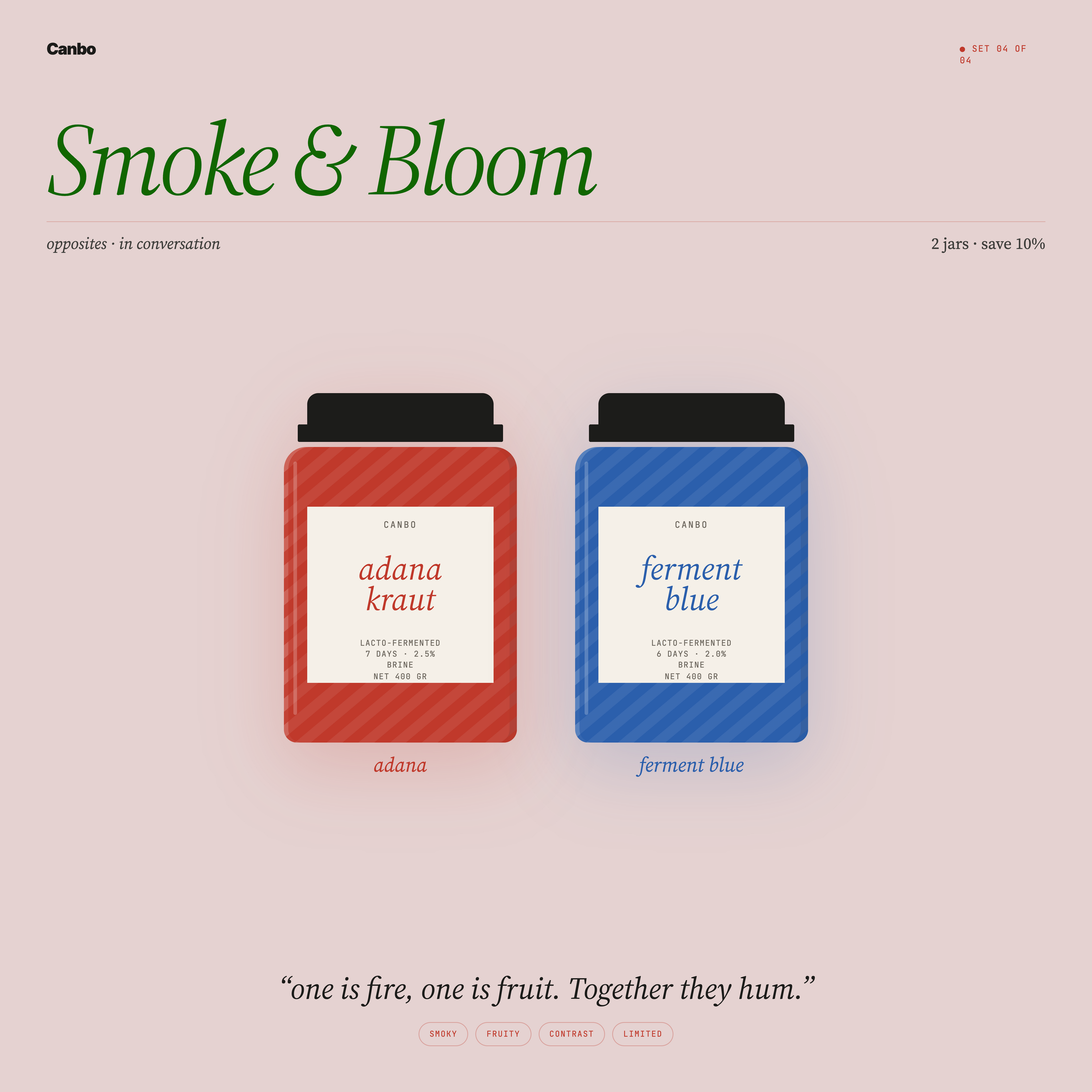 Smoke & Bloom — Bundle (2 Jars)